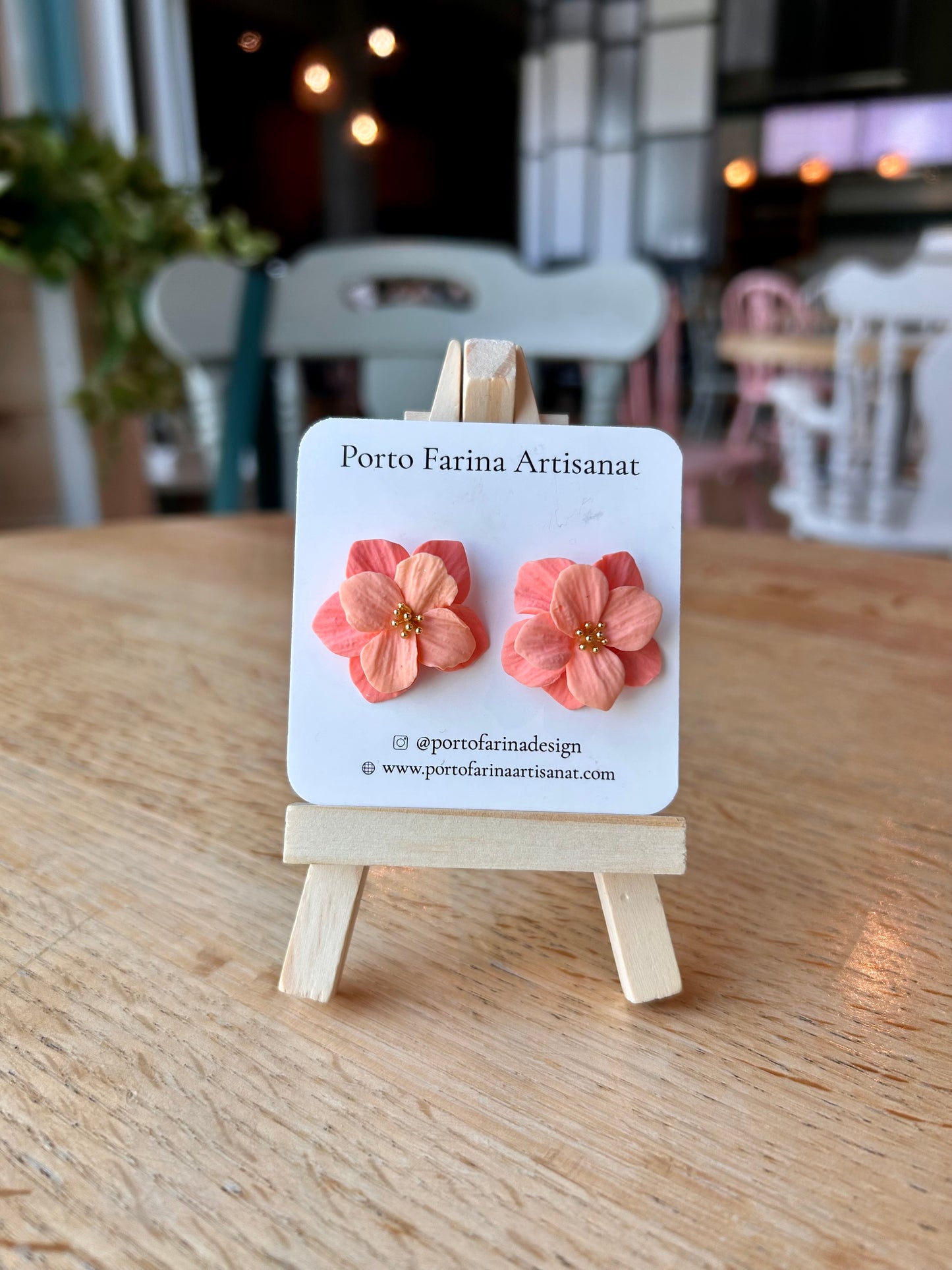 Boucles d'oreilles "Fleurs d'Aube"