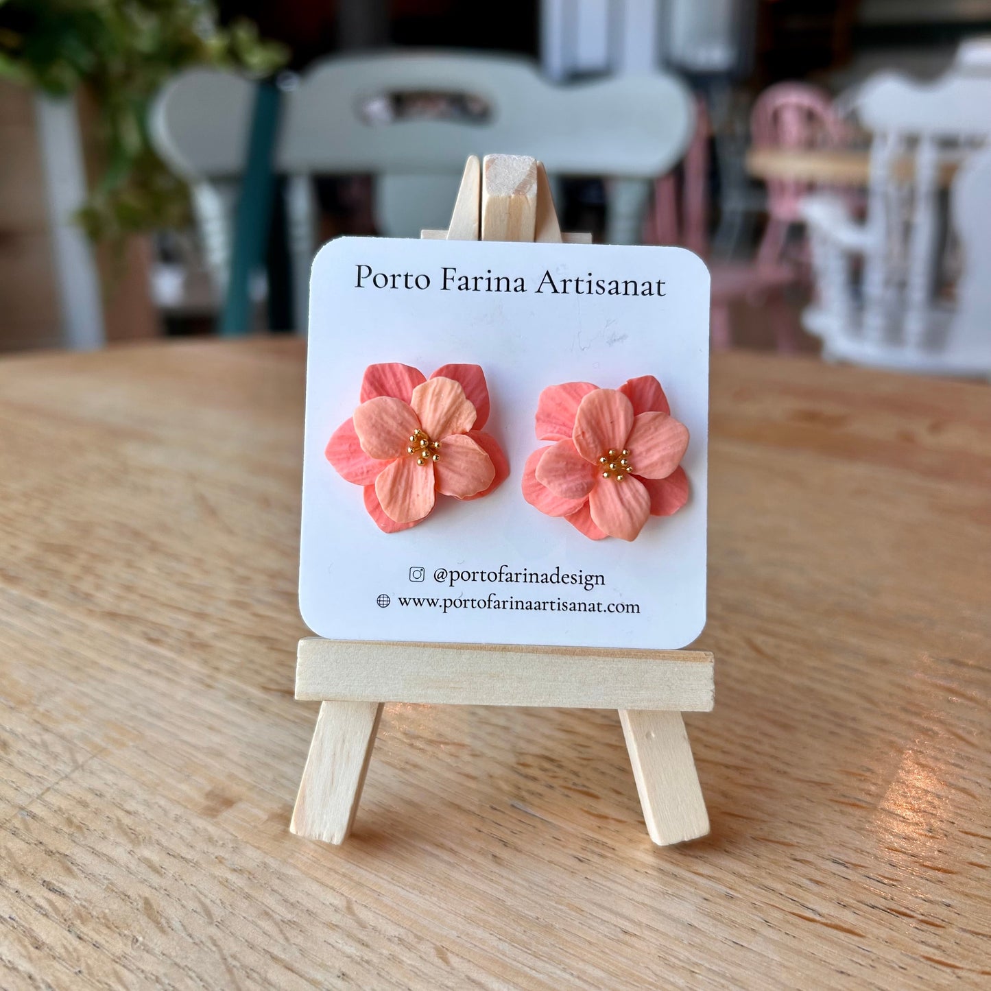 Boucles d'oreilles "Fleurs d'Aube"