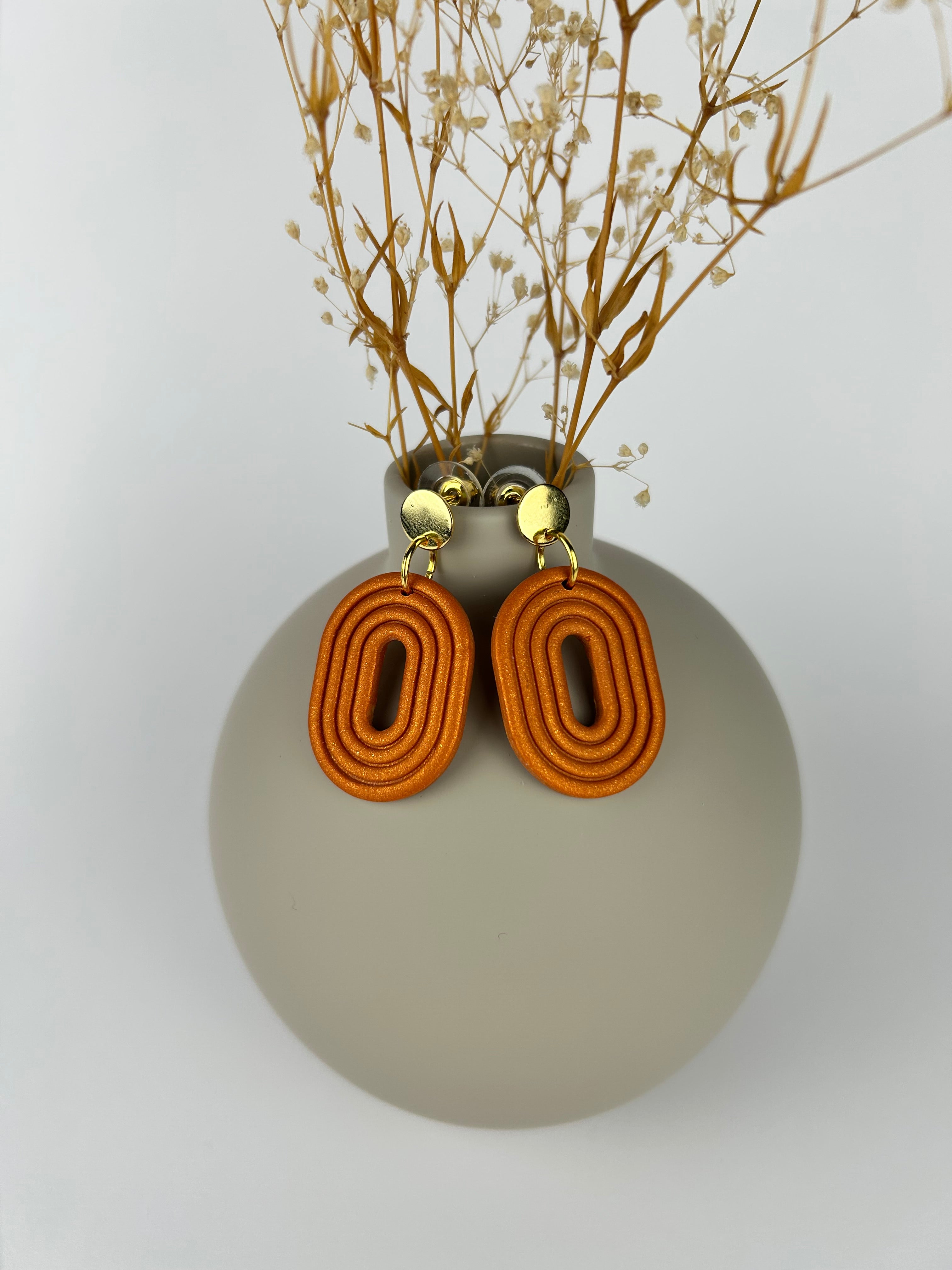 Ondes – Orange Métallique