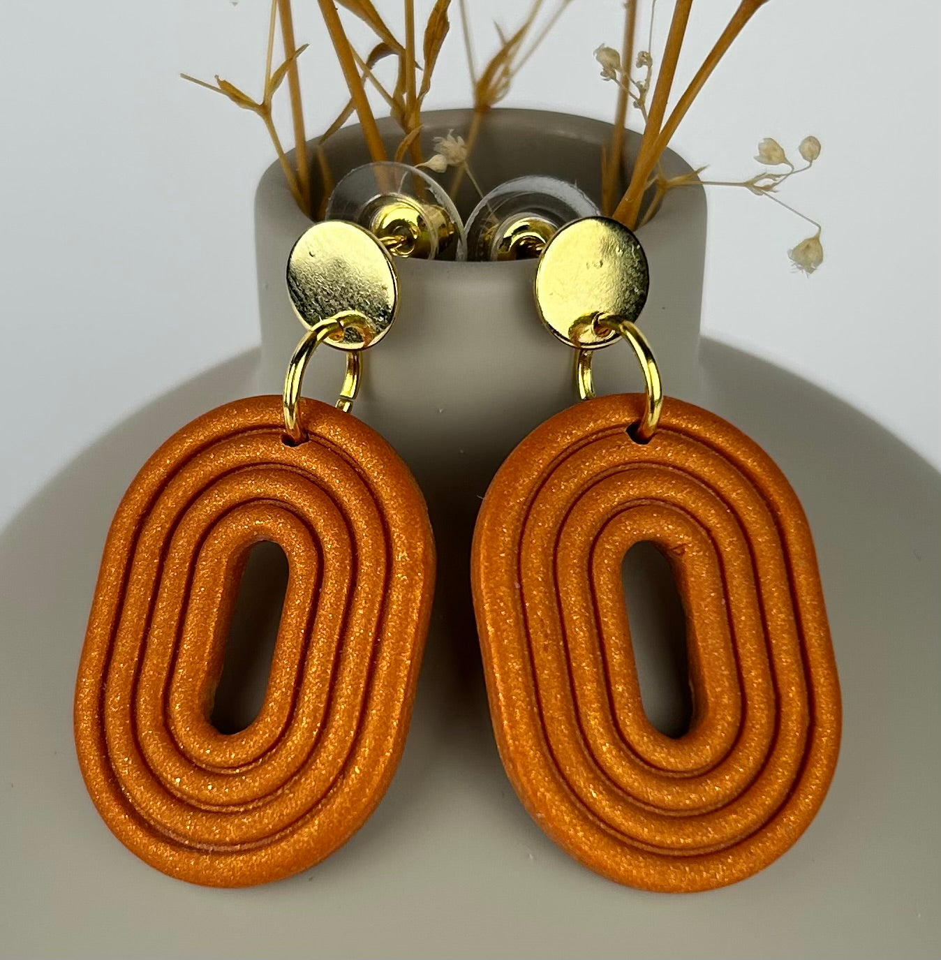 Ondes – Orange Métallique