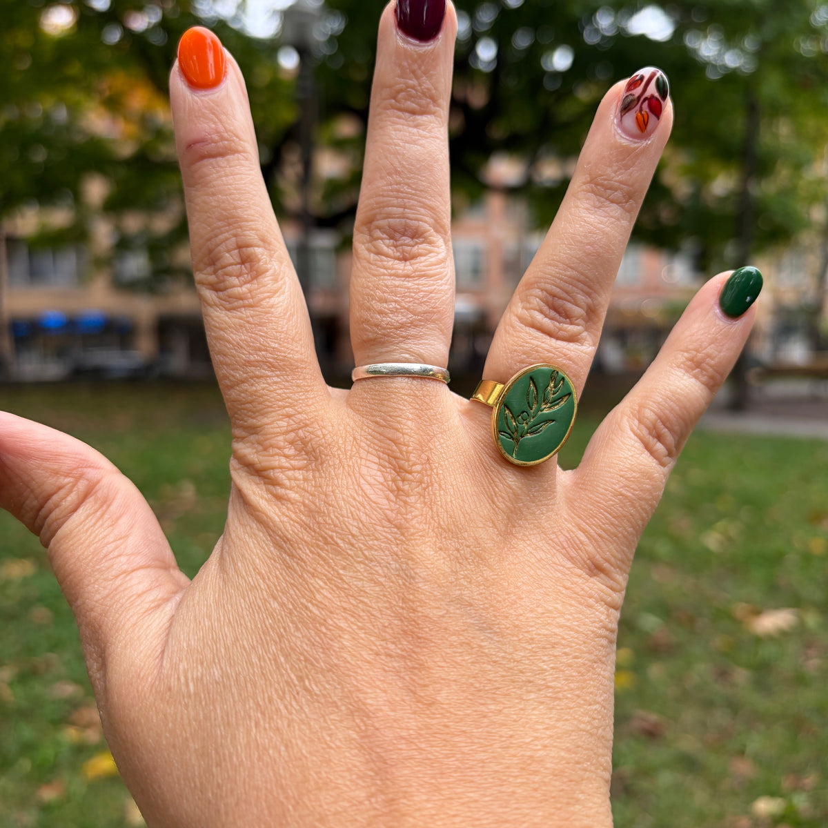 Olea – Bague d'olivier