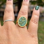 Olea – Bague d'olivier