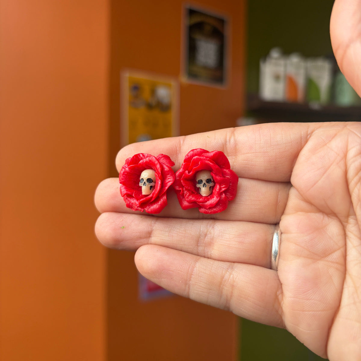Roses Calavera — puces