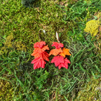 Cascades d’Automne — boucles d'oreilles pendantes